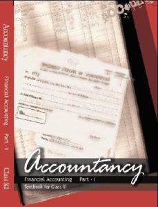 Financial Accounting 1 Class 11 Accountancy NCERT Book PDF Download