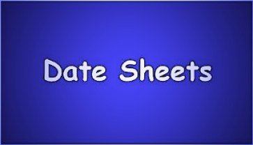 CBSE Class 12 Date Sheet For Compartment Exam 2018 (comptt) Date Sheet Class 6 To 8 SA 2