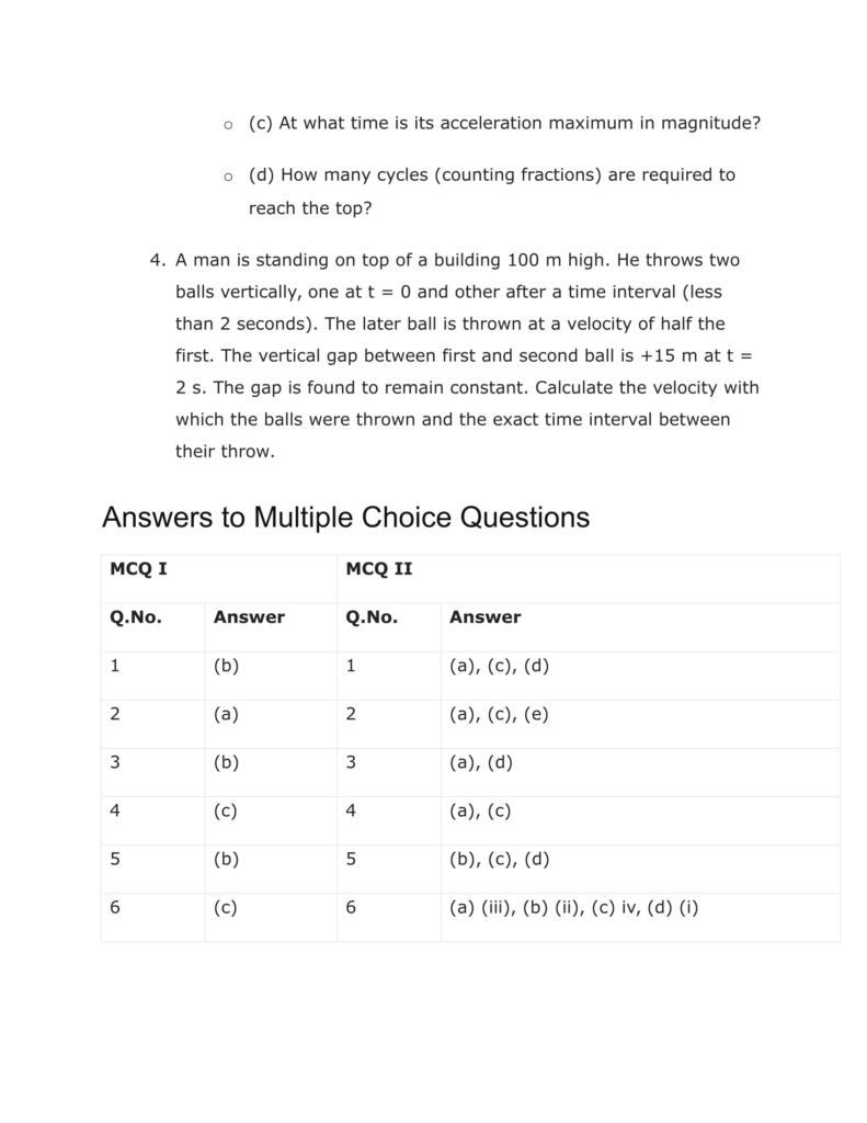 Important Questions For Class 11 Physics Ch 2 Units and Measurements