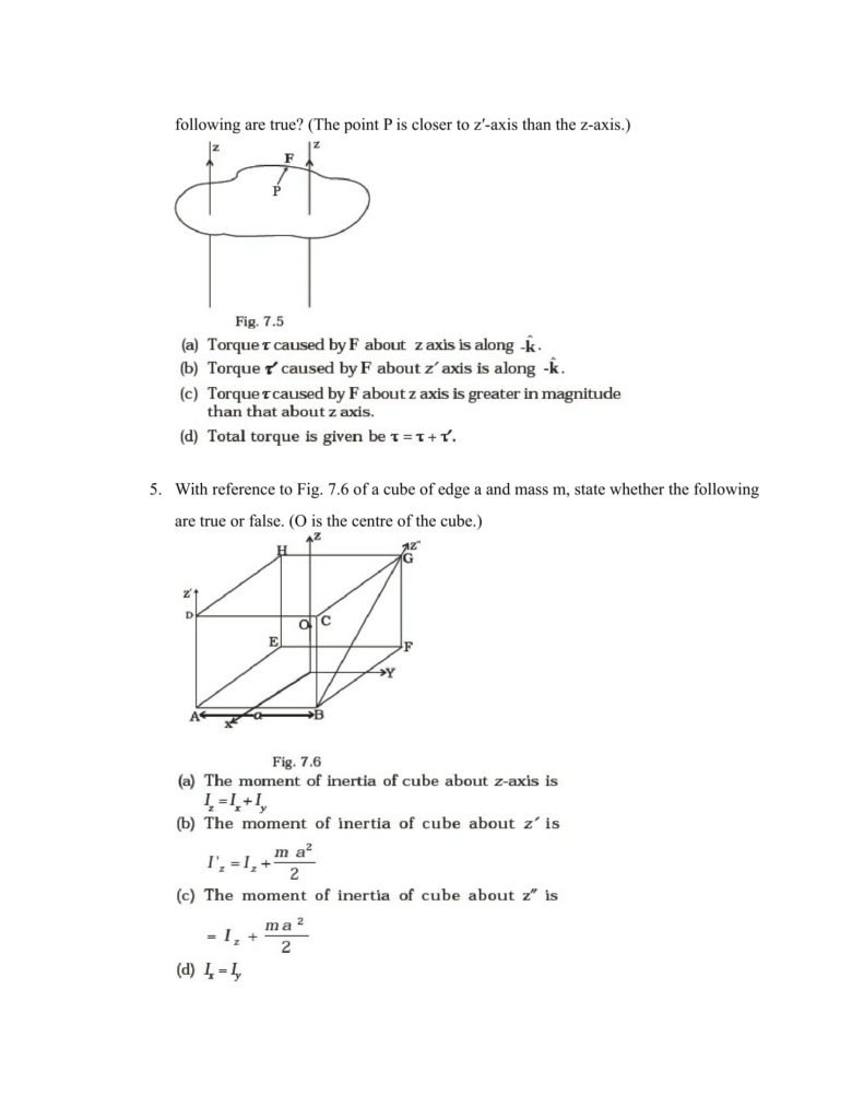 Important Questions For Class 11 Physics Ch 6 Work Energy and power