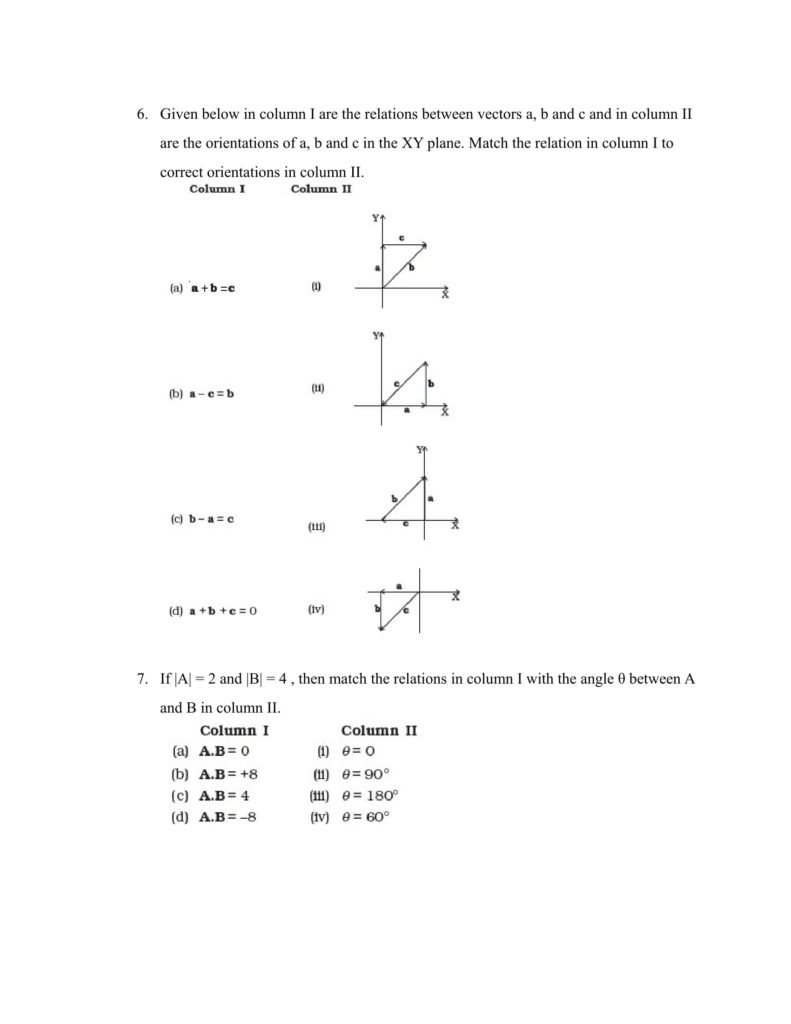 Important Questions For Class 11 Physics Chapter 3 Motion in a Straight Line
