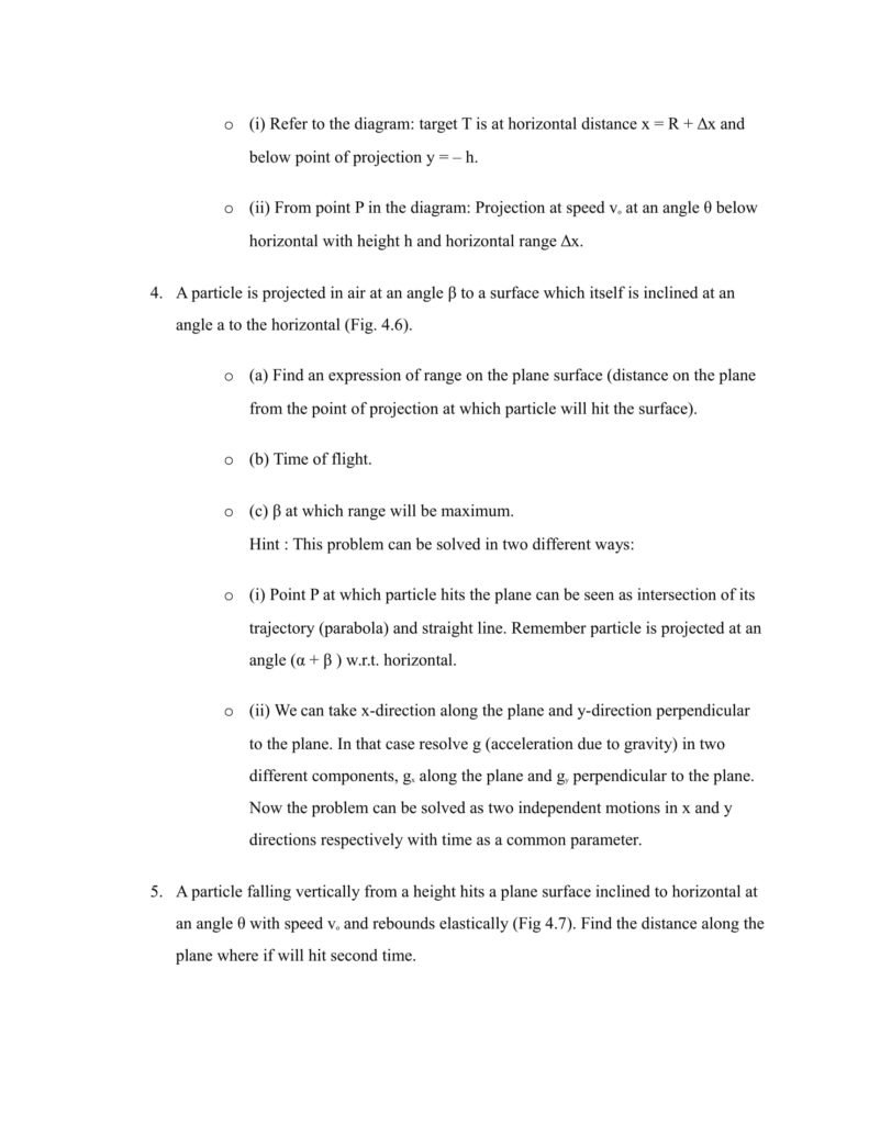 Important Questions For Class 11 Physics Chapter 3 Motion in a Straight Line