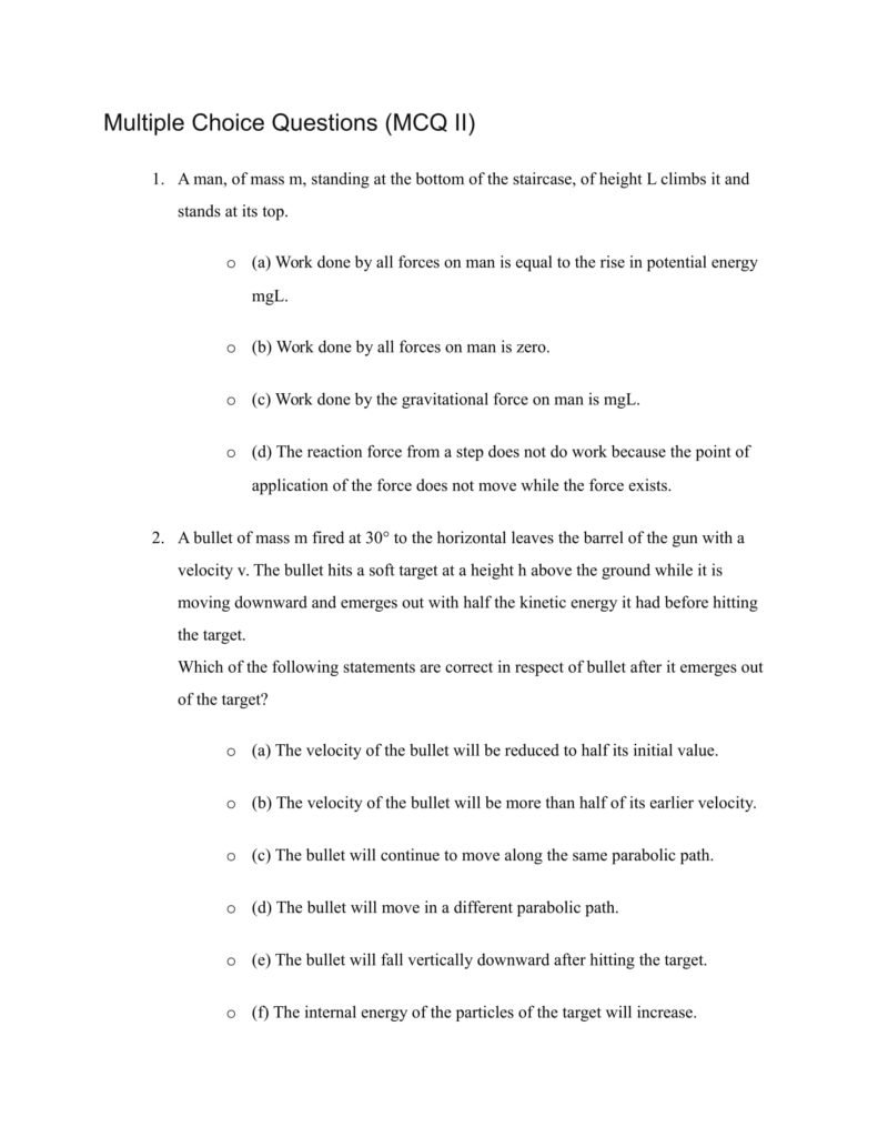 Important Questions For Class 11 Physics Chapter 5 Laws of motion