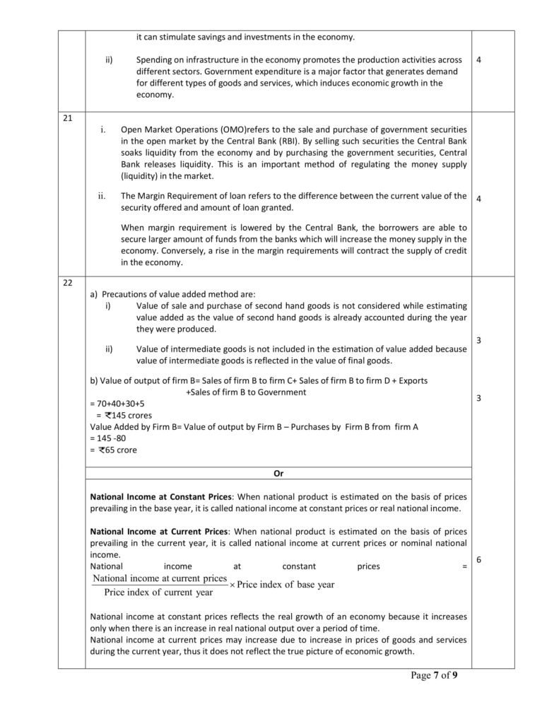 paper class 7 exam 12 with Solved Papers CBSE Class For Economics 2019 Boards