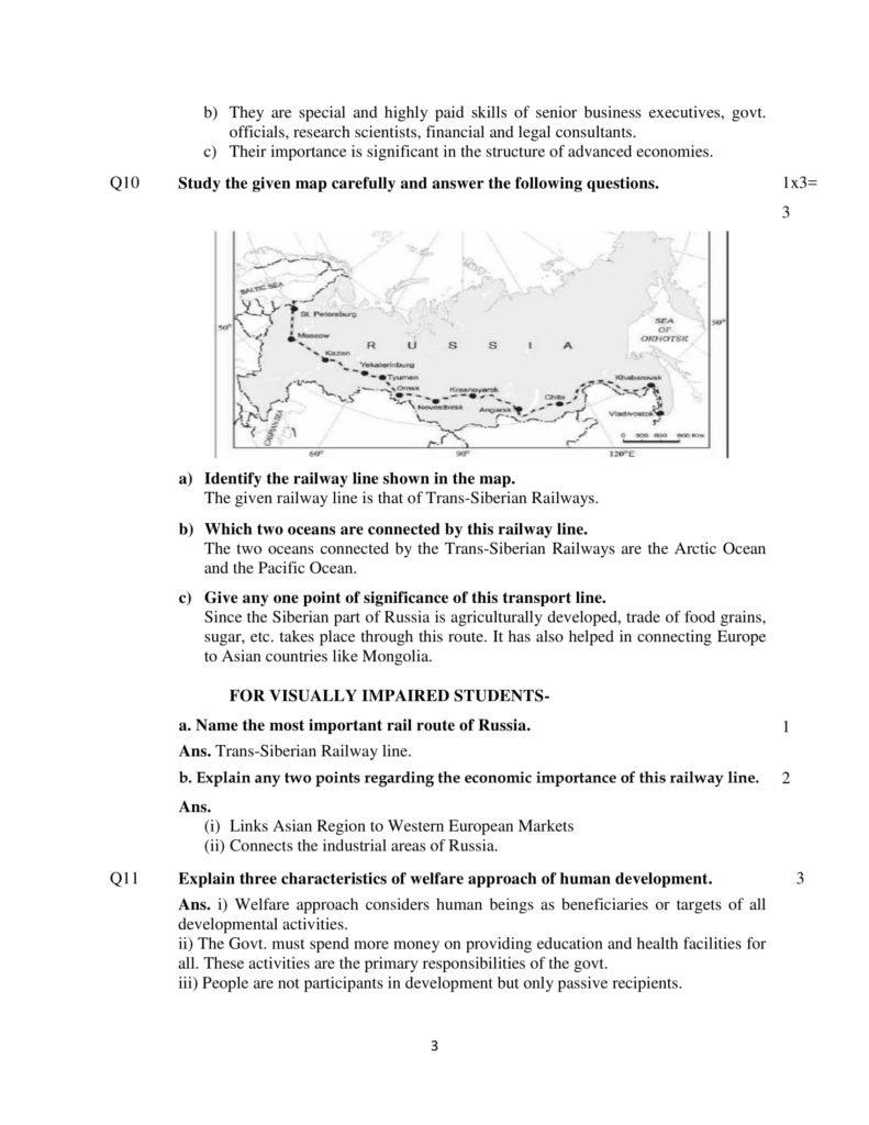 example of geography research paper