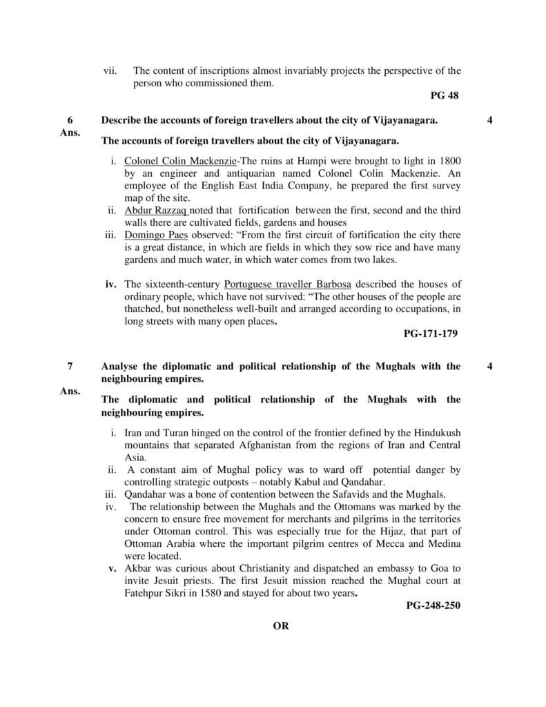 History Class 12 Cbse Solved Sample Papers