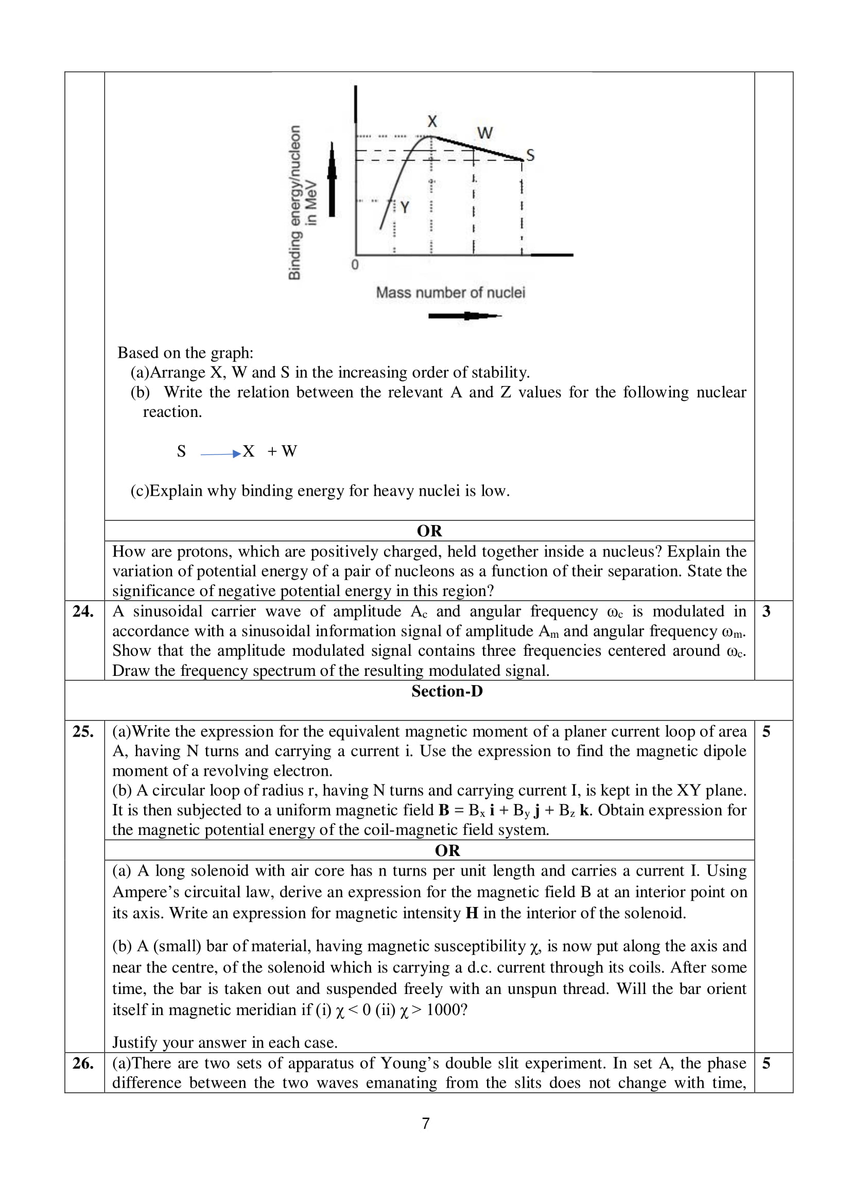 case study based questions class 12 physics pdf download