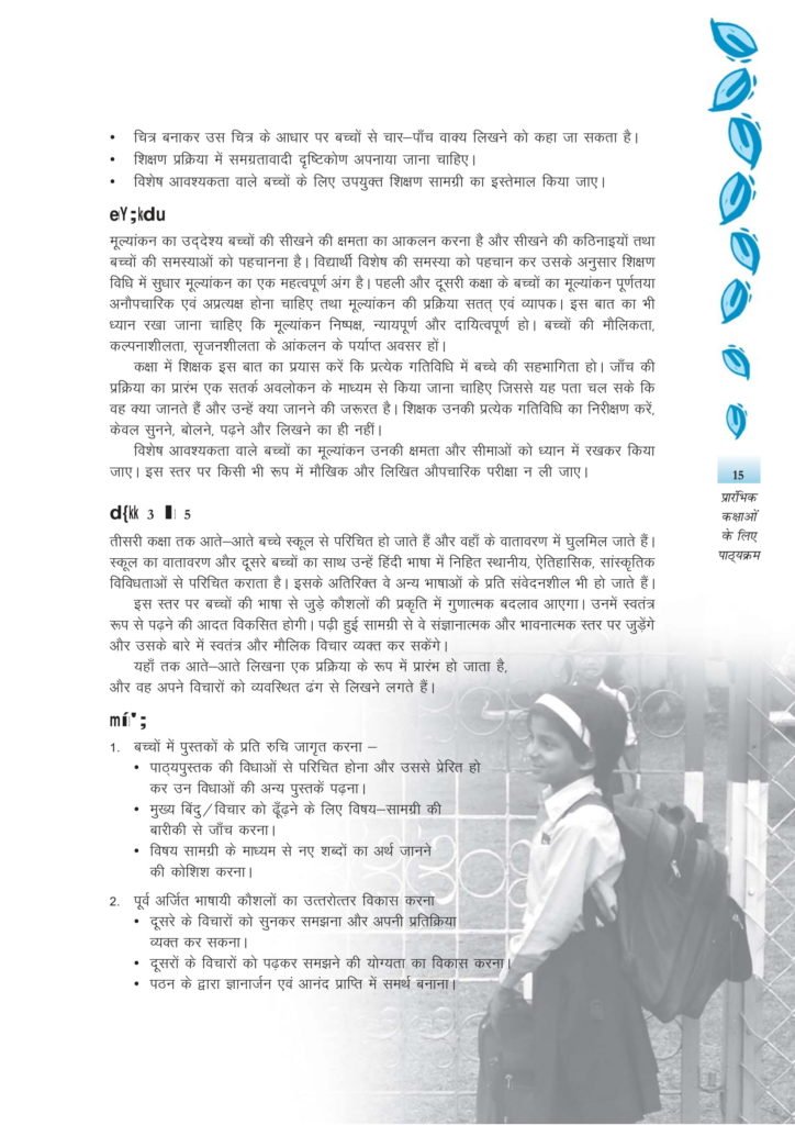 CBSE Syllabus For Hindi Classes 1, 2, 3, 4, 5 - NCERT Pattern at Elementary Level