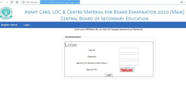 CBSE Admit Card 2020 Class 10, 12 Released, Download Class 10, 12 CBSE ...