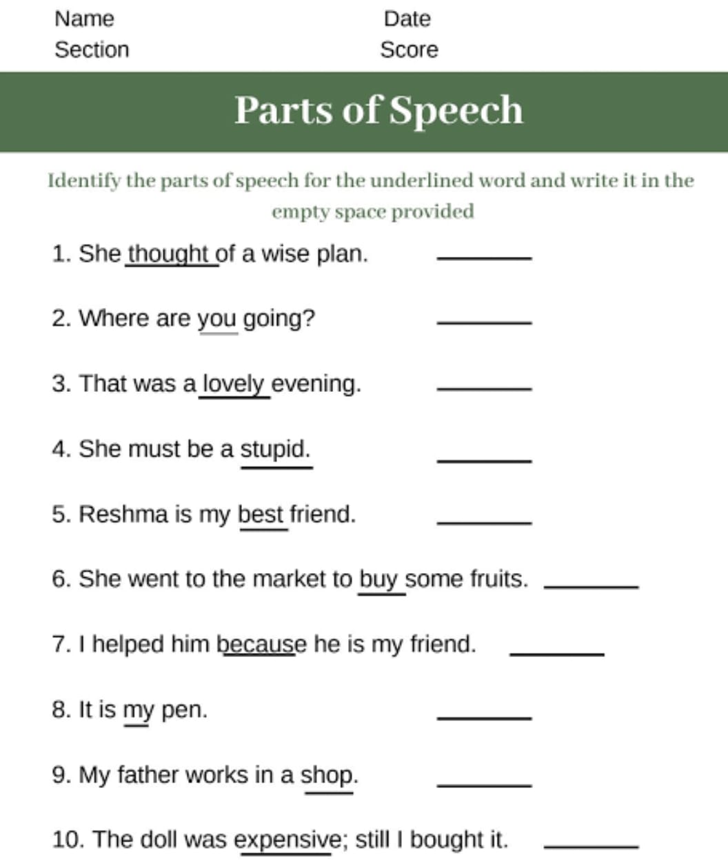 Class 3 English Work Sheet Perfect Genius Ncert English Worksheets Ppt Practice Grammar