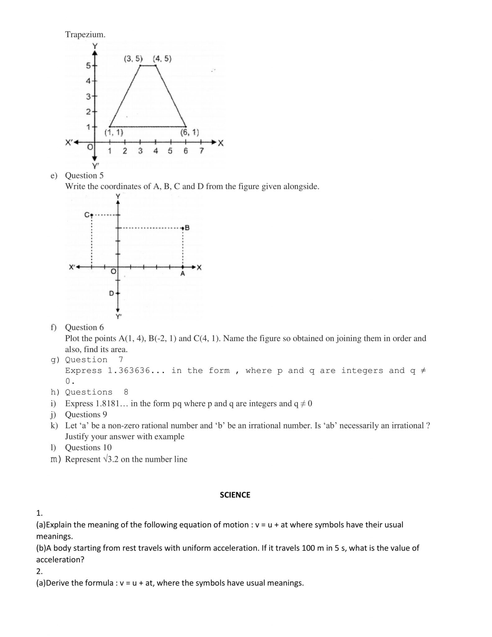 holiday homework for class 9 social science